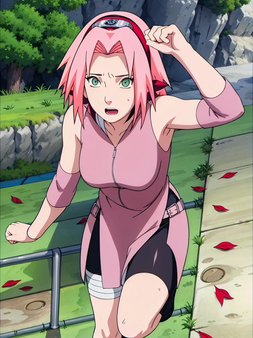 ((((Special style illustrations:1.0)))),best quality,The best animation,Create a masterpiece,Ray tracing, global illumination,upside down,1 girl,only, Knees up, Sakura Haruno , NSTDA., quality green eyes), Naked, Naked, Naked、1 girl, only, beautiful face, eyelash, nose, Glossy lip surface: 1.5), Fine skin, short cut, full body, Professional lighting, Slim figure, one woman, rift, Close your eyes., lips, short hair, open mouth, photo_ (medium sized), sleep, small size, only, (Create a masterpiece), (photoreal: 1.3), NBTC........., Superb details, (Highly detailed skin: 1.2), (best quality: 1.0), (Ultra high resolution: 1.0), lie down, Armpit hair, outdoor, In the forest, Lie on your back., Drooling, sexy tits, Bangs, sweat a lot, look at suffering..., expression of pain, information