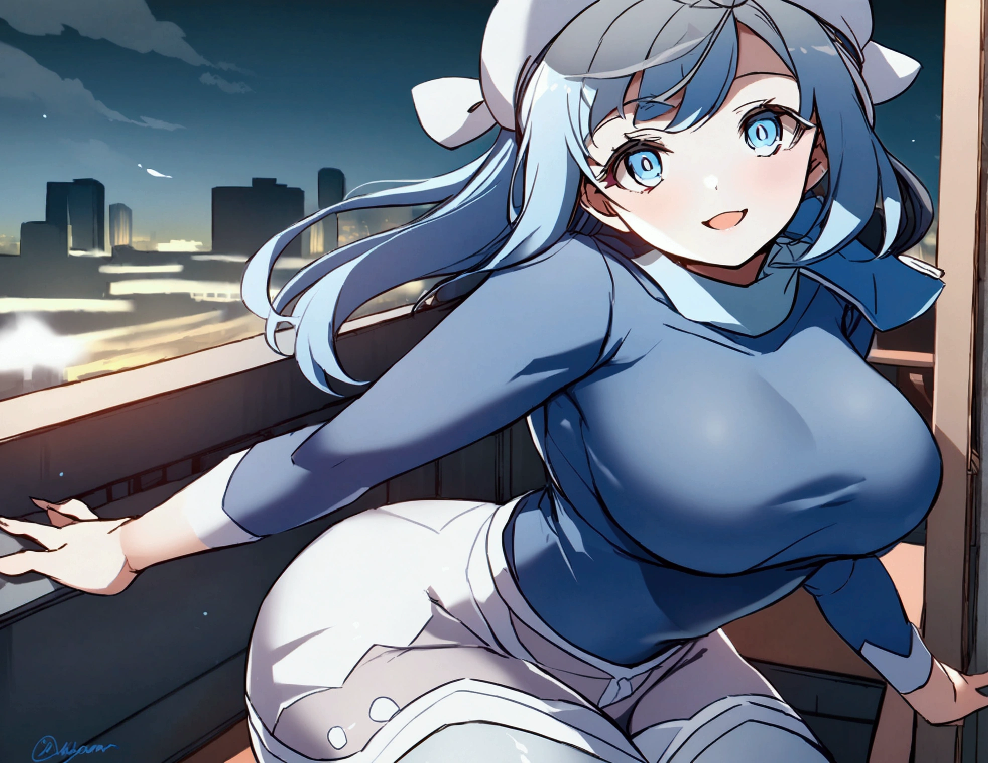 (masterpiece),best quality, expressive eyes, perfect face,w sitting, w sitting on ground, legs on ground, arms between legs, bot arms between legs,1girl,
big breast, H-cup, good breast,Focalors