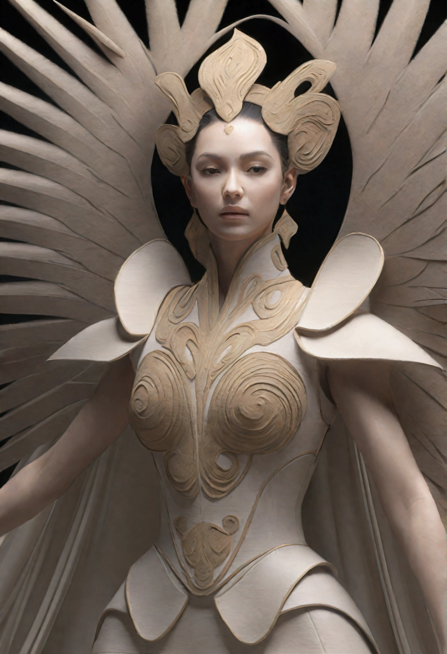 Highest quality,Very detailed,High resolution,masterpiece:1.2,Realistic,Physically Based Rendering,Sharp focus,Professional,(High resolution,超High resolution),(Vibrant colors),(Bokeh)
Winged Air Elemental,Mischievous(face:1.1,Performance:1.1,Grin:1.1,trickster:1.1),(eye:1.1,nose:1.1,lips:1.1),extremely detailed face,extradetailed eye,faceの詳細,Abandoned temple corridor,Flying through the hallways(fine movements:1.1)
(space:1.1,Light:1.1),Mysterious atmosphere,Inside the abandoned temple(Collapsing Wall,Dusty ground,Lush vegetation),beam of sunLight(Flickering Dust Mote),Spooky Shadow,(Calm colors),(warm Light)
Airy Wings,Mysterious presence,(Translucent wings:1.1),dancing Light,whimsical fLight,Graceful Movement,Playful aura
(Pause:1.1),(Fantasy Creatures),(Magical Beings),Wings spread wide,The air swirls,Mythical creatures,Captivating Environment,The charm of another world
(Material:1.1),(figure),Detailed pencil sketch,Painterly style,(oil),Fine art,Whimsical art,Mythical artwork,ethereal figure,Concept Art,Illustrated fantasy,figure-like rendering,Exquisite painting,Impressionist artwork,Realistic artwork,Artistically stunning
(Scenic:1.1),(Fantasy Setting),(Temple ruins),(ruins),(A mysterious place),(Temple of Magic),(Forgotten Sanctuary),(Hidden Chamber)
(Subtle details),(Fine Lines),(Complex Pattern),(Subtle texture),Captivating artwork,Attention to detail