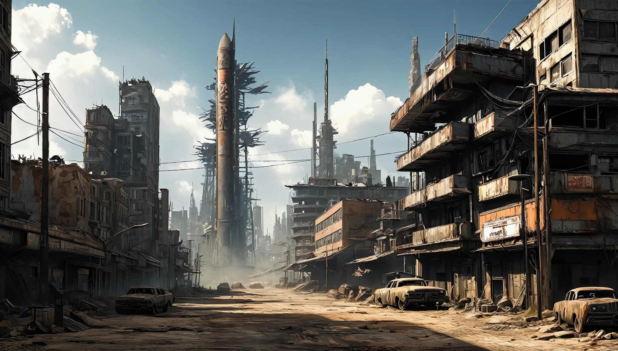 missile city post apocalyptic