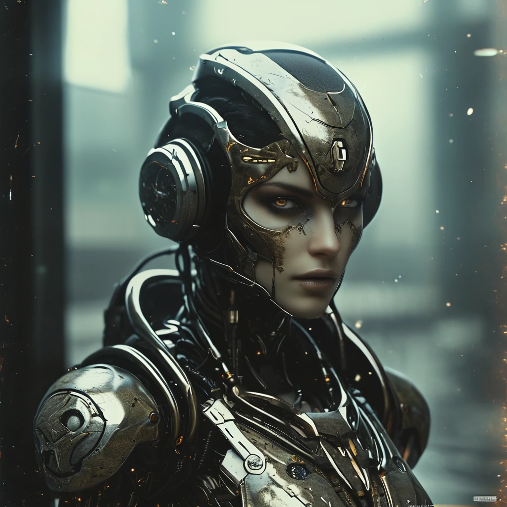 military nousr robot, warframe, character design, detailed face, highly detailed, intricate details, symmetrical, digital 3d, hard surface, real-time, vfx, volumetric lighting, ambient light, ultra hd, hdr
, 8k, MASTERPIECE by Aaron Horkey and Jeremy Mann, sharp, masterpiece, best quality, Photorealistic, ultra-high resolution, photographic light, illustration by MSchiffer, Hyper detailed