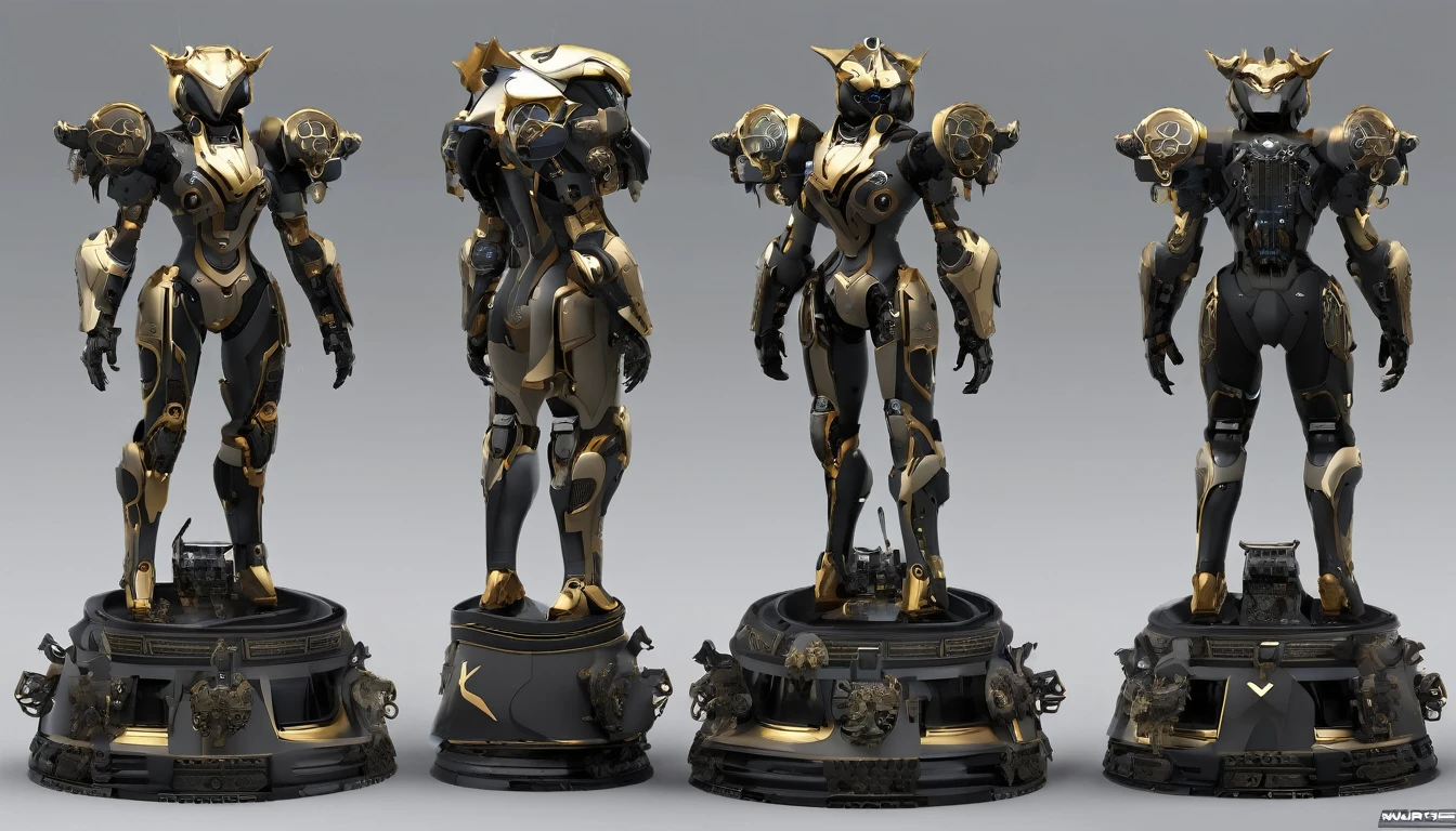 military nousr robot, warframe, character design, detailed face, highly detailed, intricate details, symmetrical, digital 3d, hard surface, real-time, vfx, volumetric lighting, ambient light, ultra hd, hdr
, 8k, MASTERPIECE by Aaron Horkey and Jeremy Mann, sharp, masterpiece, best quality, Photorealistic, ultra-high resolution, photographic light, illustration by MSchiffer, Hyper detailed