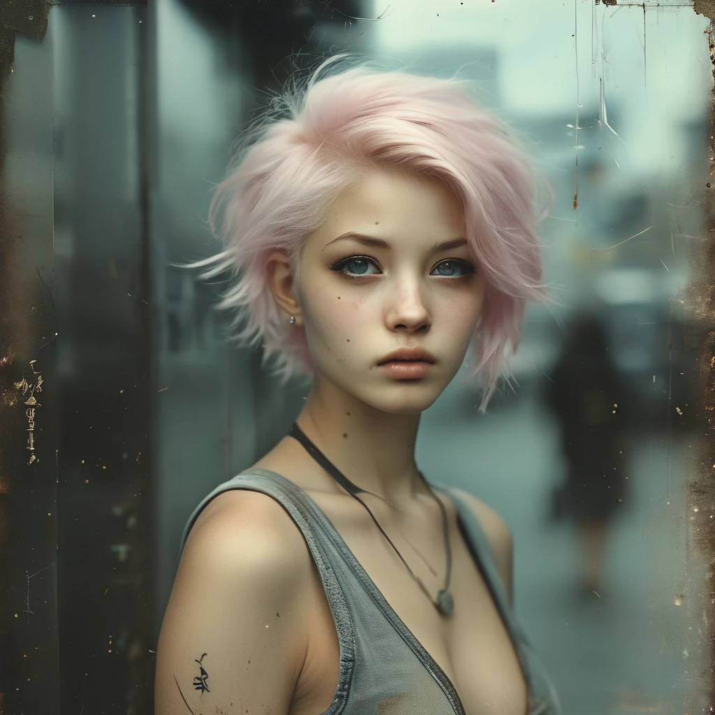 beautiful cute dog human-like, 20 years old, she is dressed in tank top and micro skirt , she have beautiful light pink hair, Japanese, beautiful, cute, innocent face, small mouth, young, hourglass body, big breast,
, 8k, MASTERPIECE by Aaron Horkey and Jeremy Mann, sharp, masterpiece, best quality, Photorealistic, ultra-high resolution, photographic light, illustration by MSchiffer, Hyper detailed