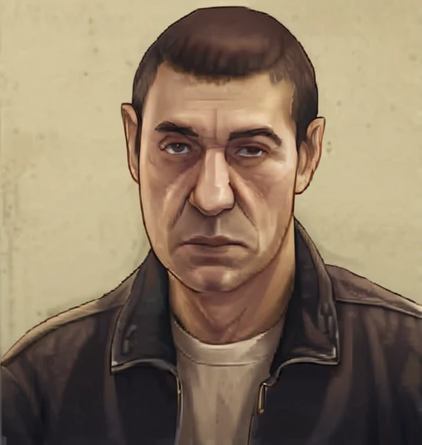 Russian mobster, Hoi4 Portrait style 