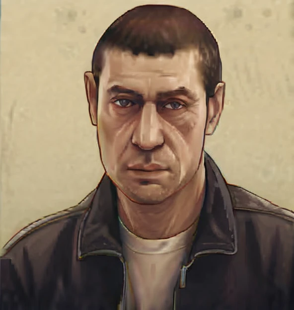 Russian mobster, Hoi4 Portrait style 