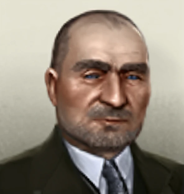 Russian mobster, Hoi4 Portrait style 