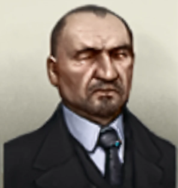 Russian mobster, Hoi4 Portrait style 