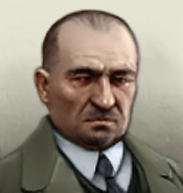 Russian mobster, Hoi4 Portrait style 