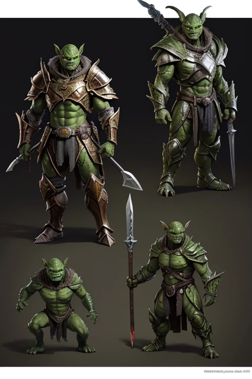 8K,1 Goblin knight with small green skin and armor,(realistic representation)The goblin knight has a crude axe.、Goblin knight in metal armor,Goblin knight with a large metal shield,Dragon Fantasy Goblin Dragon Fantasy Goblin、goblin art、Medium portrait of a goblin、orc themed、goblin portrait、super detailed fantasy characters、Humanoid Creatures、creature concept art、concept creature character art、oak on vines、Ultra-realistic fantasy monsters、Gollum as a titan、weak goblin,超A high resolution,super precise goblin,A hyper-realistic,Fantasyart,small monster,real looking skin,Lifelike texture,,Large number of people,weak,ferocious,attack in groups,bloodshot eyes,Bloody body,dirty green goblin,Metal chest armor,Goblin knight with a large metal shield,