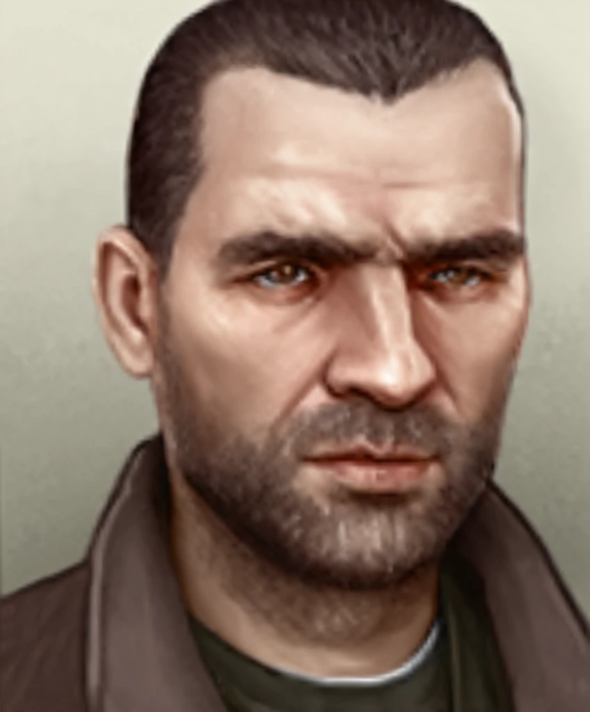 Niko Bellic, Hoi4 Portrait style 