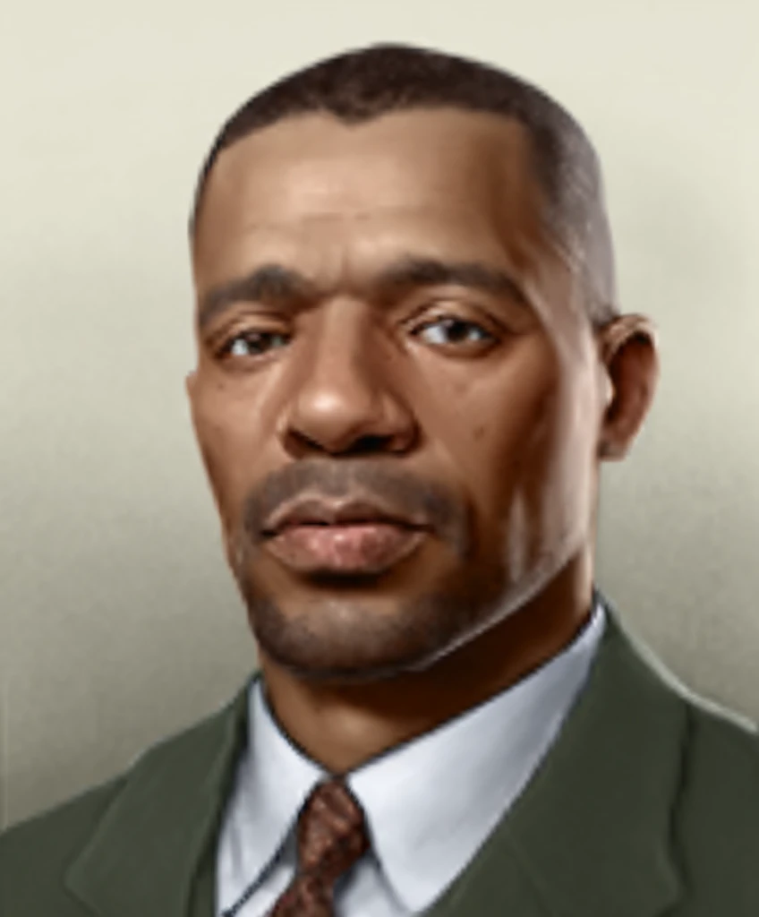 Carl Johnson, Hoi4 Portrait style 