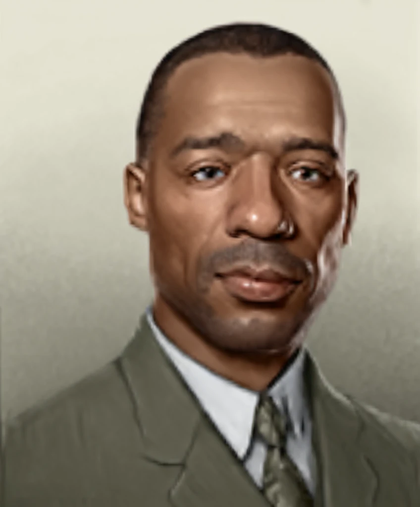 Carl Johnson, Hoi4 Portrait style 