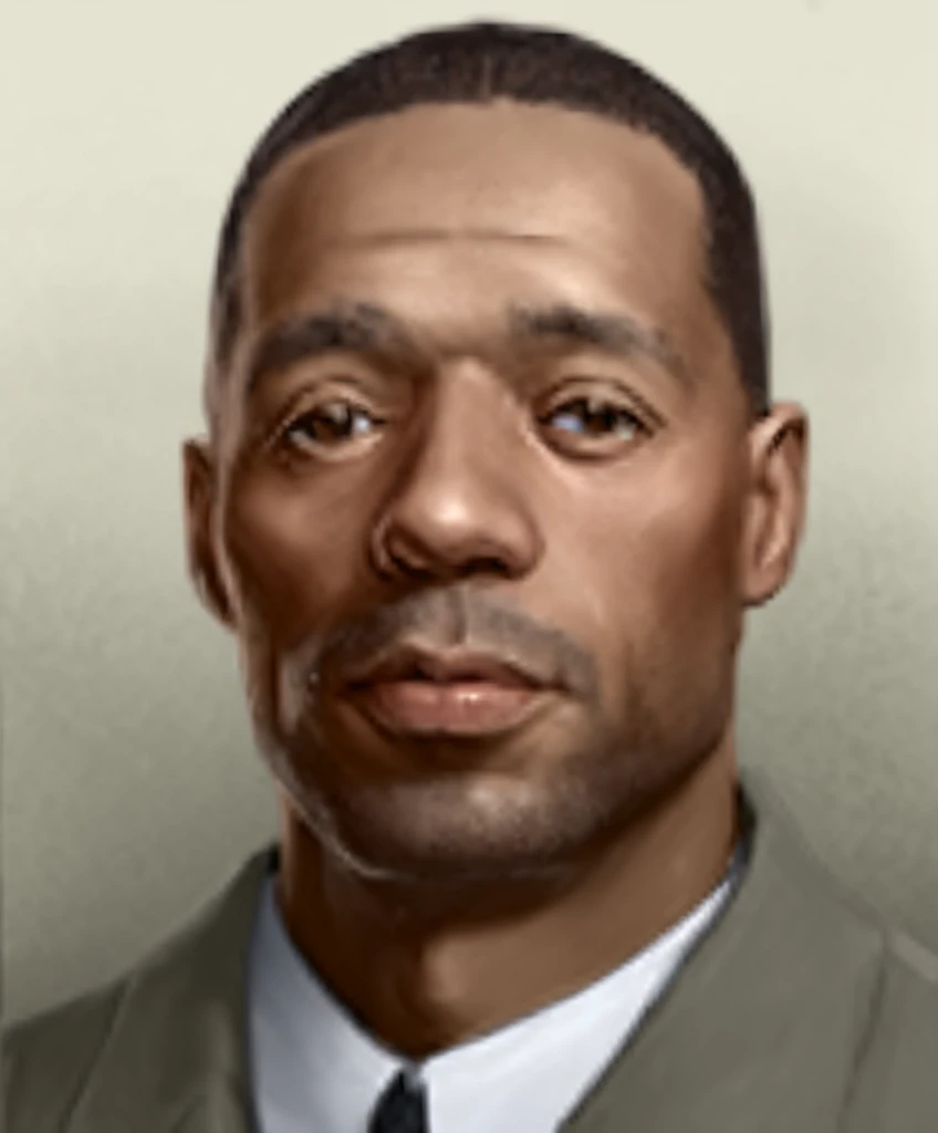 "CJ" Carl Johnson, Hoi4 Portrait style 