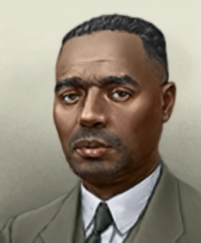 Sweet Johnson, Hoi4 Portrait style 