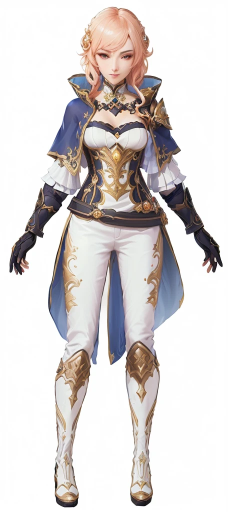 a woman in dress, ornate attire, genshin impact character, full body details,Jean genshin impact, rpg portrait full body, cushart krenz key art feminine, full body sprite, full portrait of elementalist, taliyah, dress