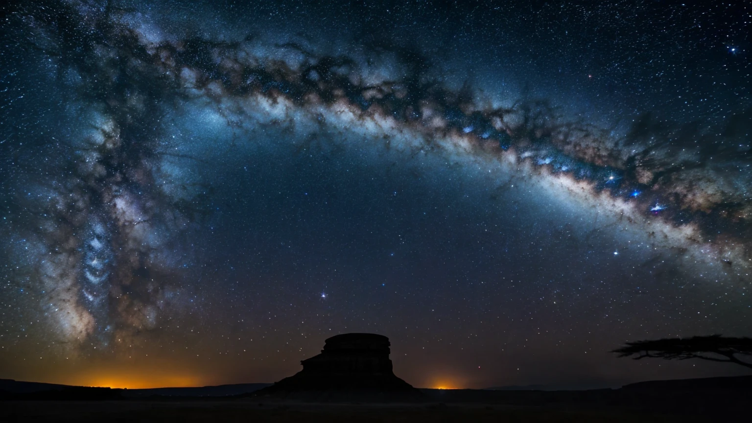 universe、Milky Way、Numerous stars、Fantasy