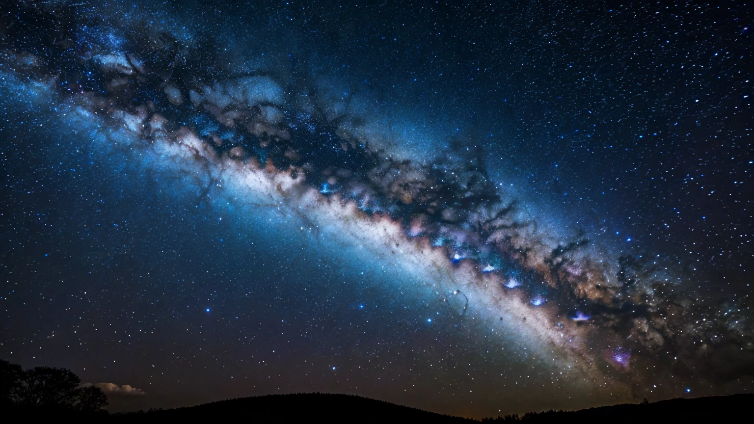 universe、Milky Way、Numerous stars、Fantasy