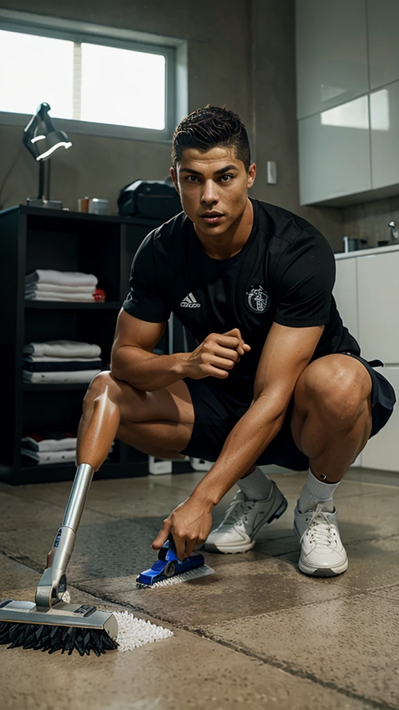 Christiano Ronaldo as sweeper