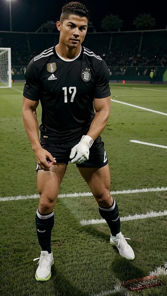 Christiano Ronaldo as sweeper