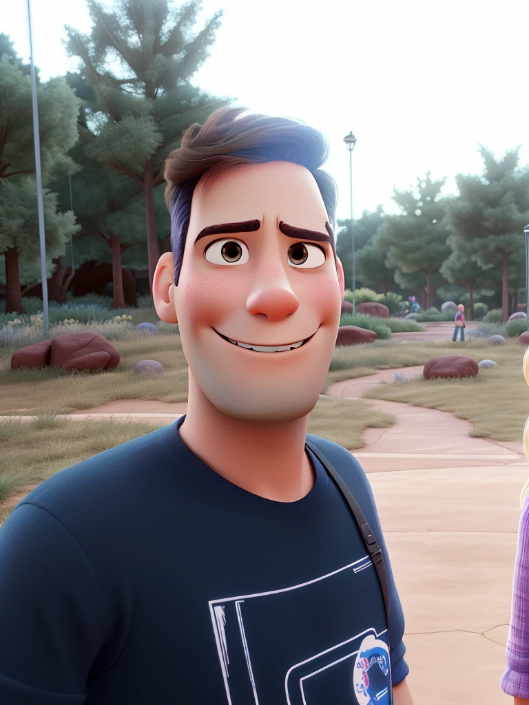 a disney pixar couple, high qualiy, best qualityer