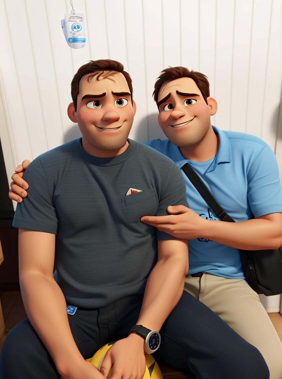 a disney pixar couple, high qualiy, best qualityer