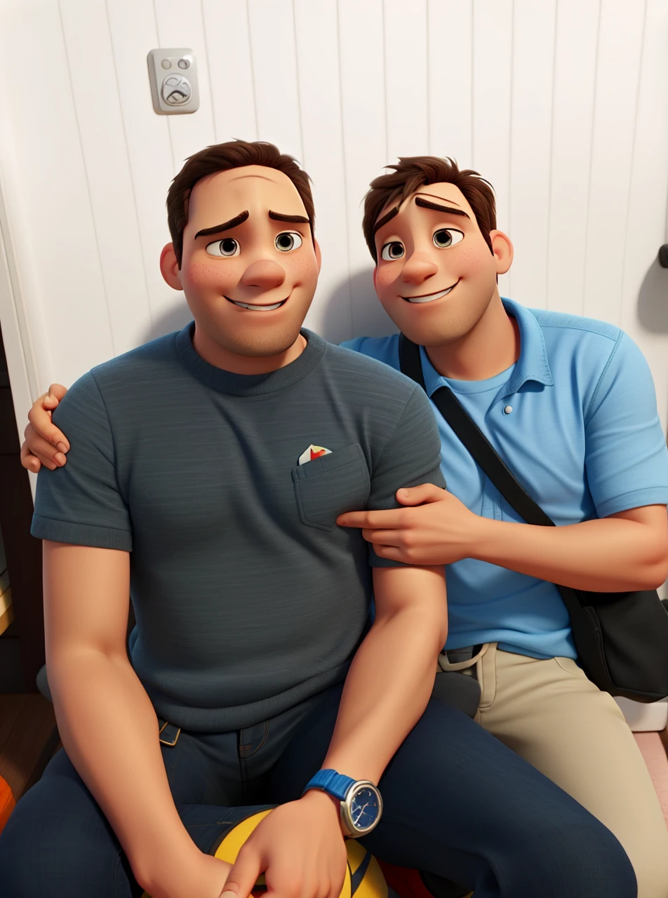 a disney pixar couple, high qualiy, best qualityer