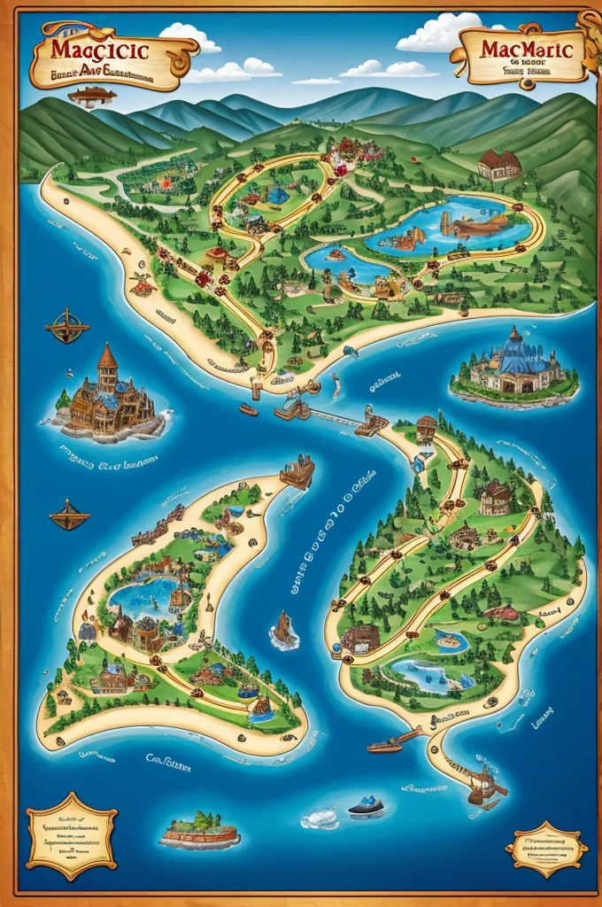 magic map for children
