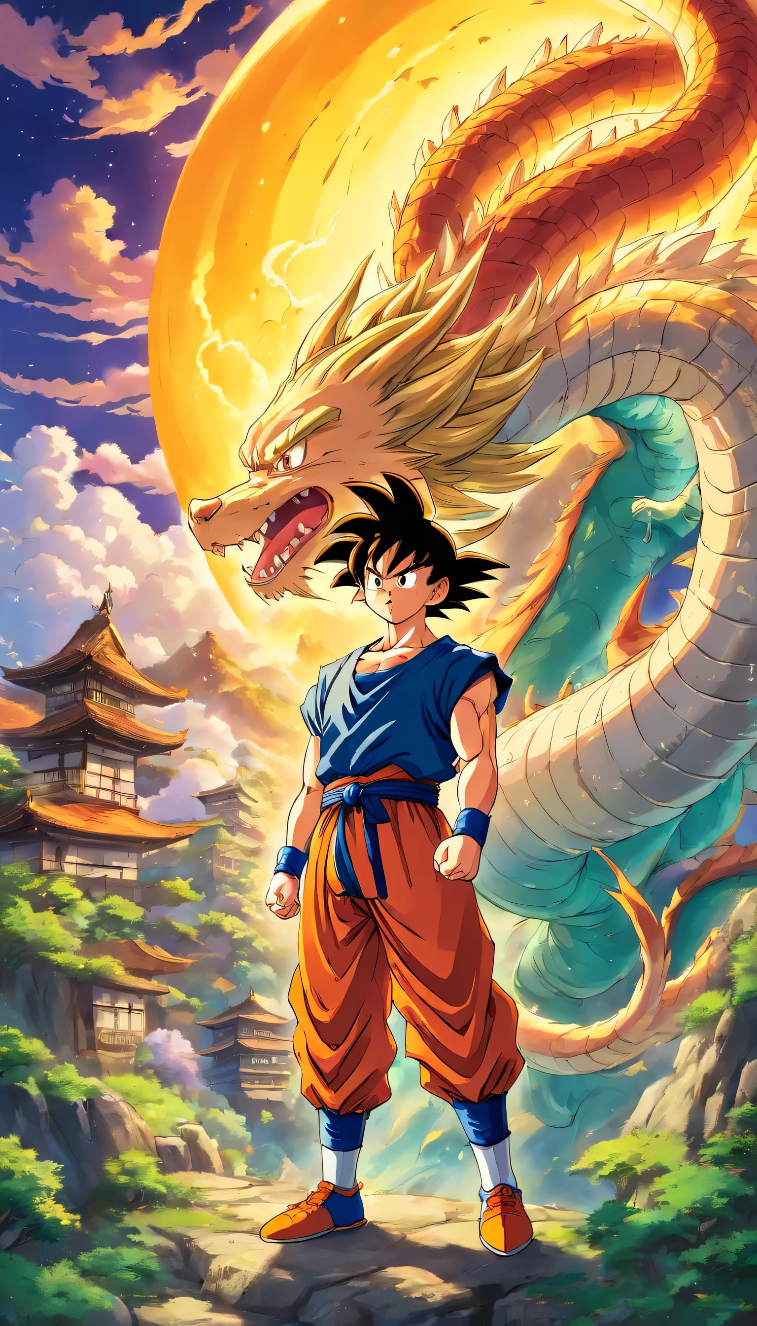 songoku style. Dragon Ball 