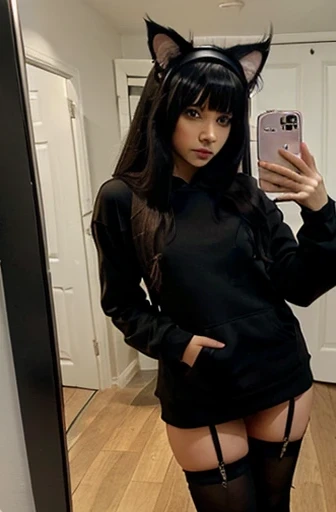 black jumper