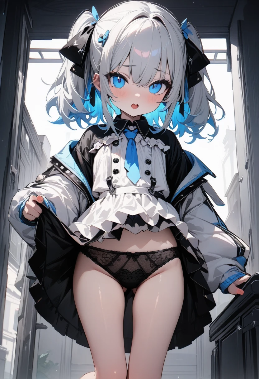 high quality, 最high quality、 Stylish design, (((The cutest girl))), ((Thin legs))、(((最high quality))), High resolution, ((detailed)), ((masterpiece)), ((Super detailed)), 、Inner Color,(underwear),((Sexual))
