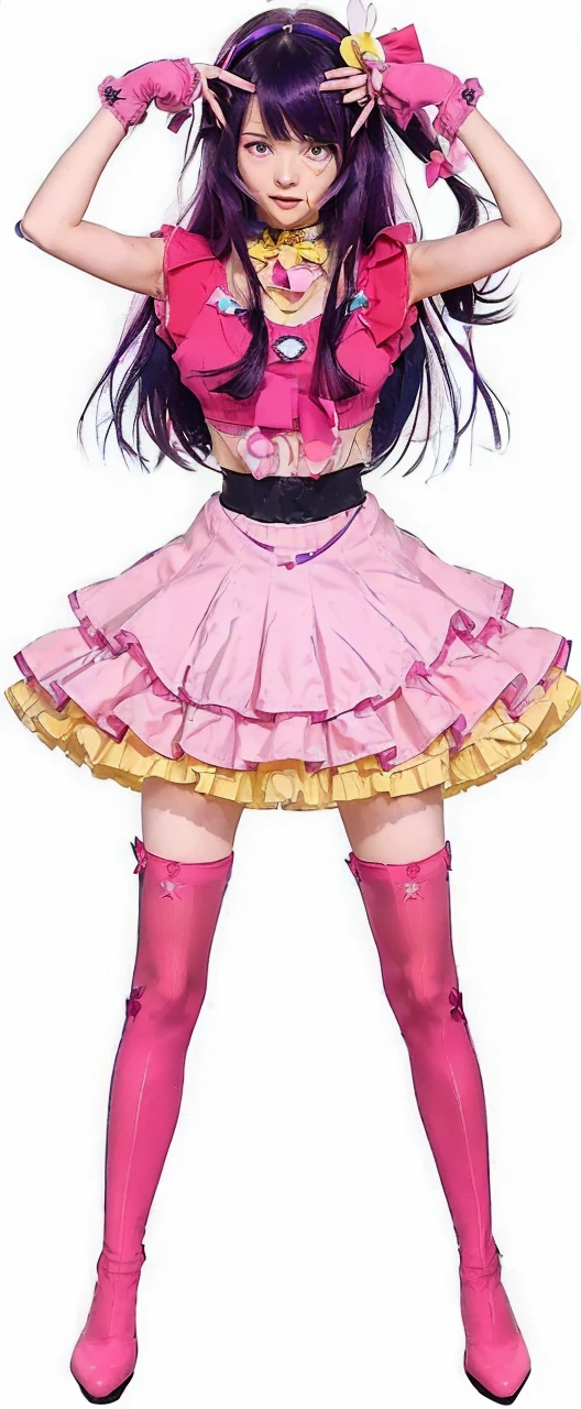 Tsubasa Hanekawa、Glasses、black hairの、big breasts、 (black hair, brown eyes, round face), big breasts, With ribbon, [full body shot]、wearing a black dog collar,full body shot、Glasses、head to toe shot、Compete for big breasts in the bright sunlight、I compressed my chest with a rope.、woman in chains、((masterpiece)), ((highest quality)), (Super detailed), ((cute)), cute, (Lovely), ((very detailed)), 4K, (8K), highest quality, (beautiful), anime style、pink nipples、