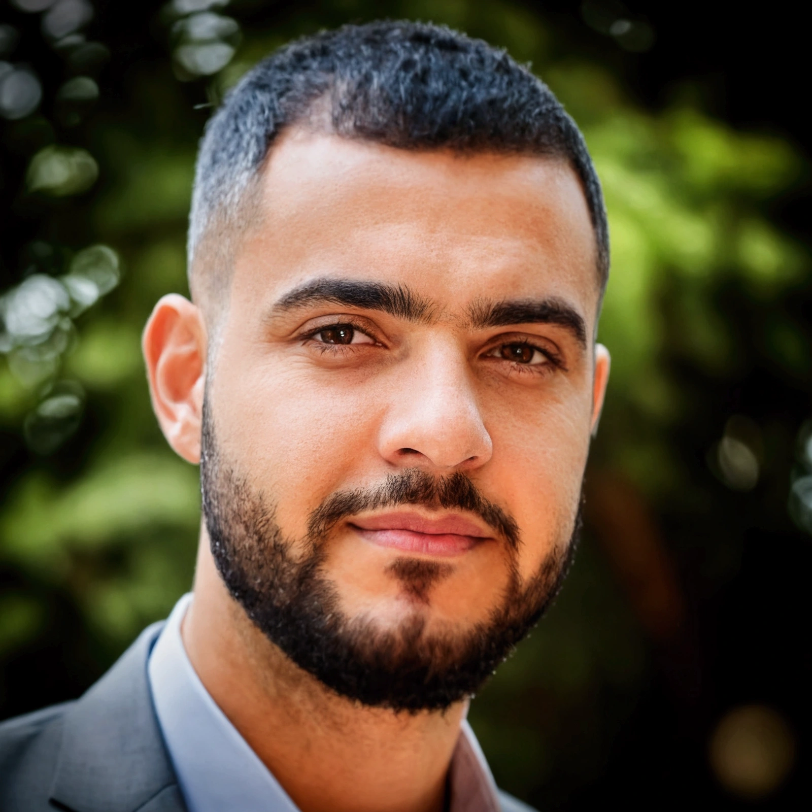 arafed man with beard and jacket and tie, Sam Nassour, profile picture with headshot, professional close-up portrait, elias chatzoudis, Rafael Lecoste, professional profile photo, Ahmed Merhab, professional foto, alessandro bavari, portrait of a young italian, headshot portrait, by Étienne Delessert, closeup headshot portrait