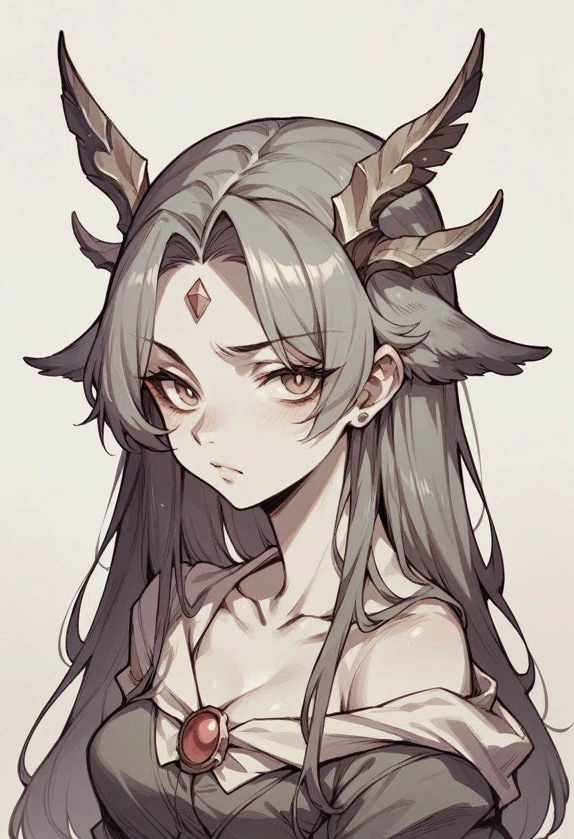 head of&#39;artwork, best quality, high resolution, 1fille, ichinose honami, white skirt, satchel 