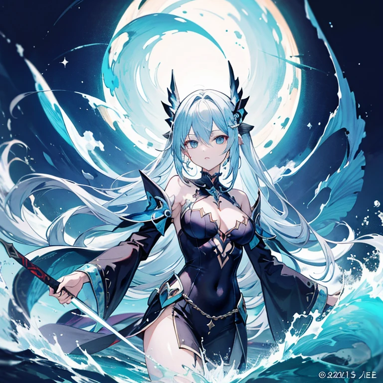 Goddess of the Sea,Darkness attribute,Swordsman