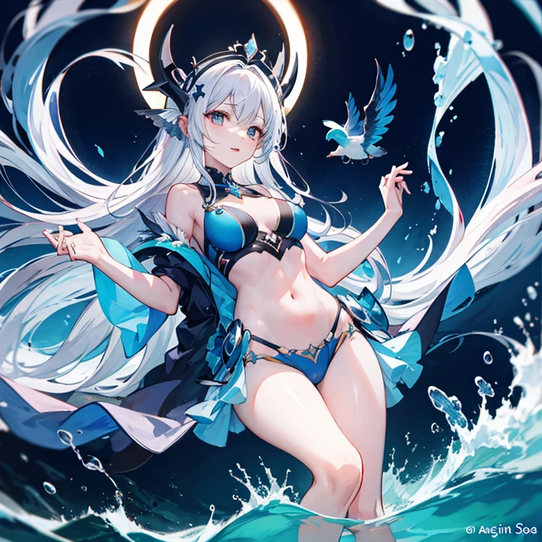 Goddess of the Sea,Darkness attribute,magic
