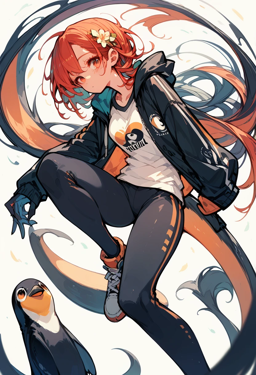 penguin girl