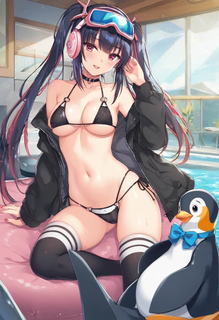 Girl penguin Headgear