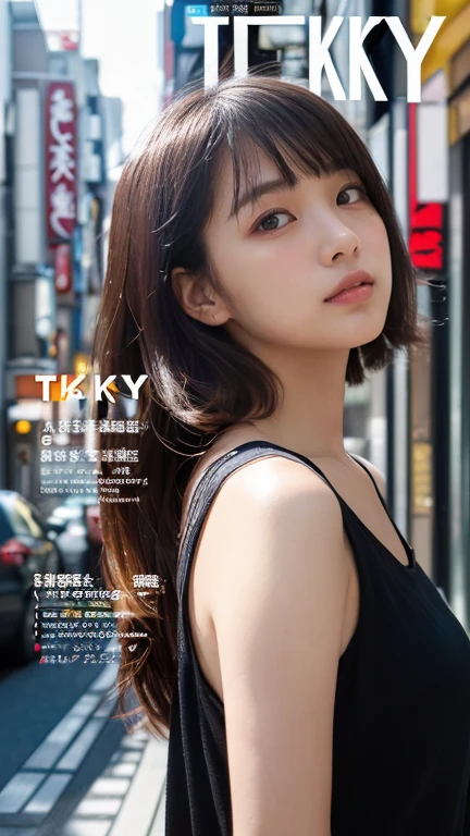 (((18 magazine covers, Big Titles, Many Headlines))),(8k, Highest quality, masterpiece: 1.4), Very detailedな, Highest quality, Ultra-high resolution, Written boundary depth,(Realistic:1.4,RAW shooting,)Ultra-Realistic Capture,(Very detailed,High definition 16K), cute, girl, Brown Hair, (city:1.4), (wood々Sunlight shining through:1.4), (Tokyo Street:1.4), Japanese, 16-year-old girl, Mr..々Pause, Wavy Hair, (face,front), indoor, Sunlight streaming through the window