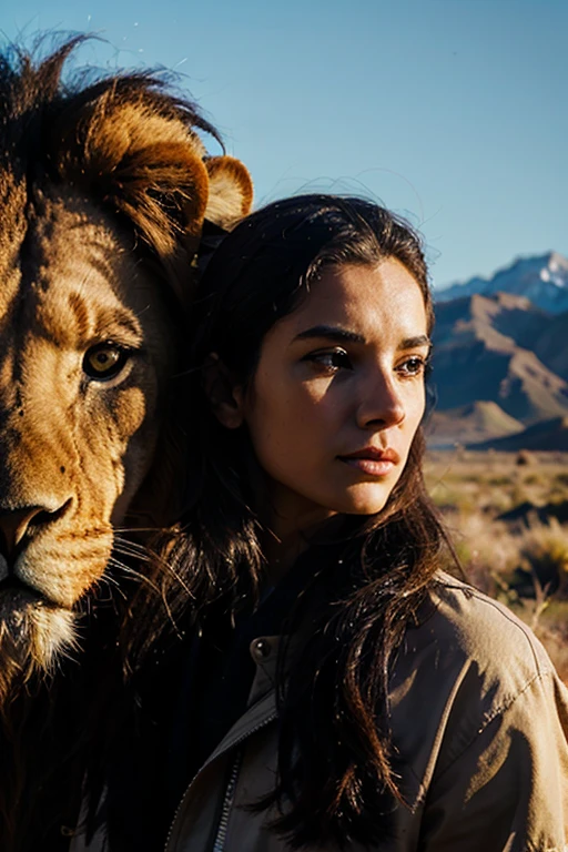 An image of me facing a lion
