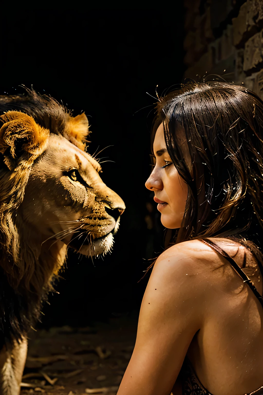 An image of me facing a lion