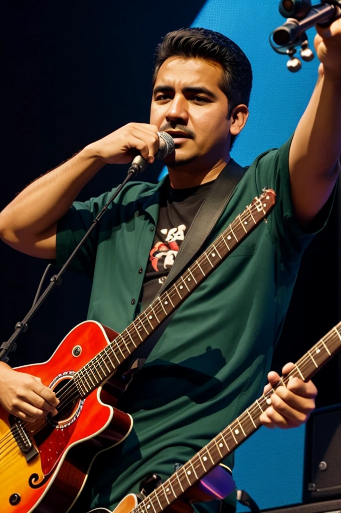 Make Jorge Tapia an animated guitarist