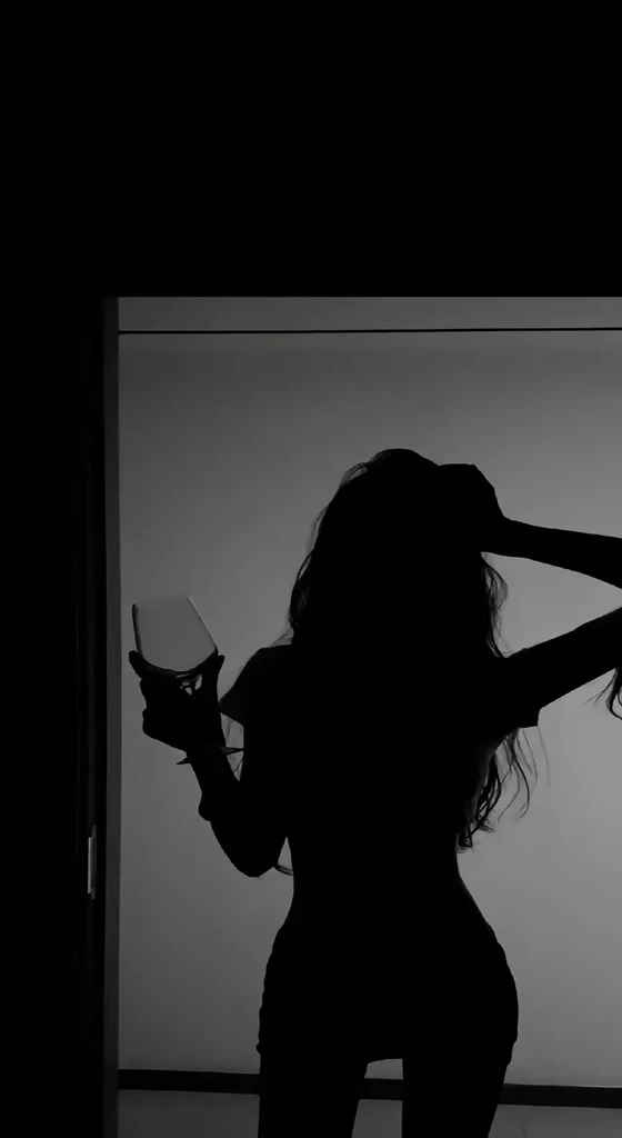 silhouette of a woman tenant un verre de vin in her hand, elle tient un verre de vin, silhouette de femme, Silhouette noire, silhouette, silhouette, Mort féminine tenant un cocktail, Femme ivre, se découpant, discret, Portrait d’une fille suicidaire, tenant un verre de vin, tenant un verre de vin, Image féminine dans l’ombre, silhouette!!!