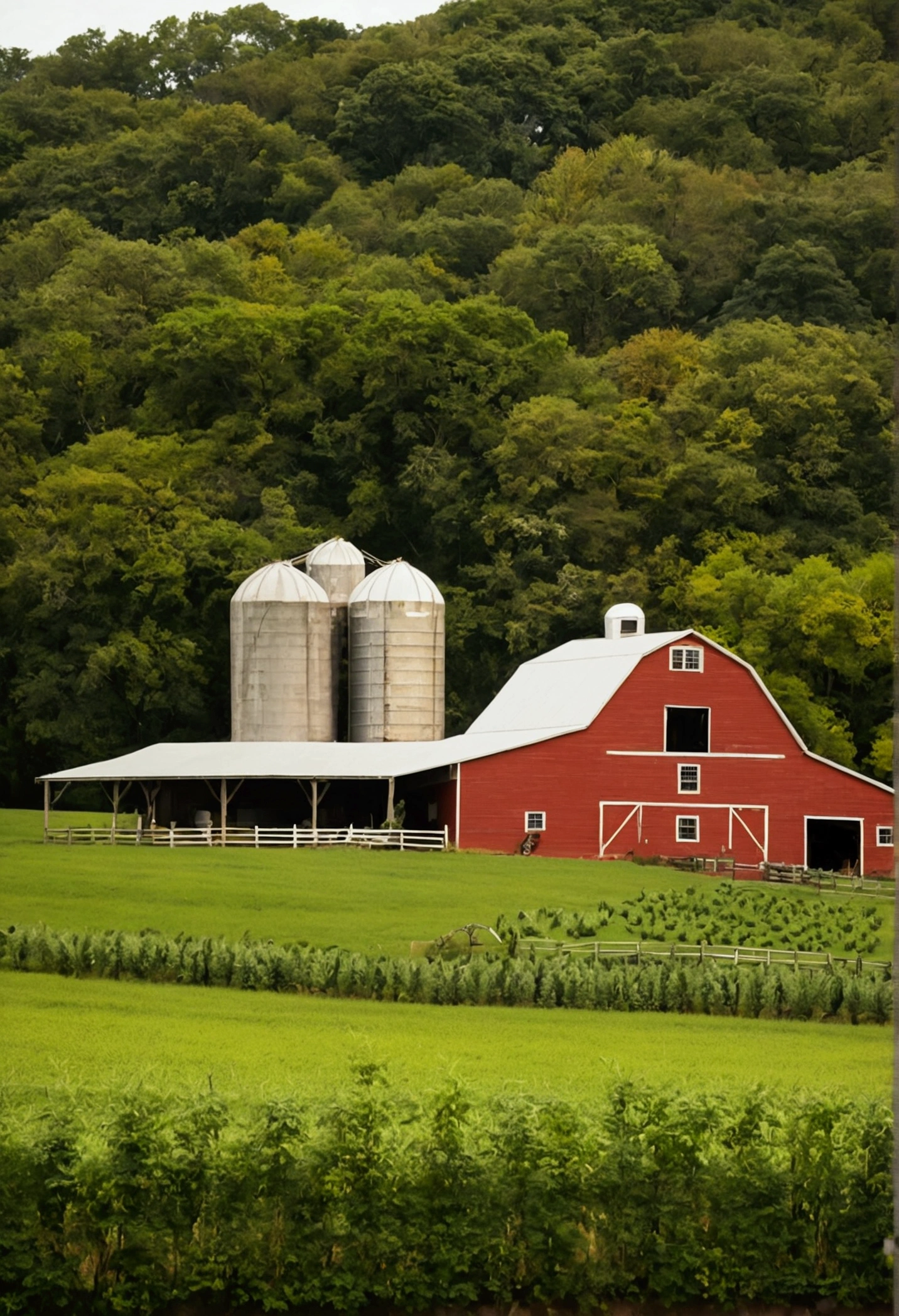 An American farm 