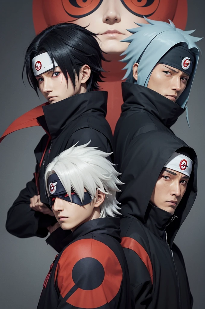 Obito is one of the members of the noble clan "Uchiha" and as such, has the characteristic Kekkei Genkai: sharingan. During his childhood, was part of the Minato team, composed of him, Hatake Kakashi, your dear friend and rival, it&#39;s Rhine, person he admires so much and has a certain deep love for, which he carried throughout his life.