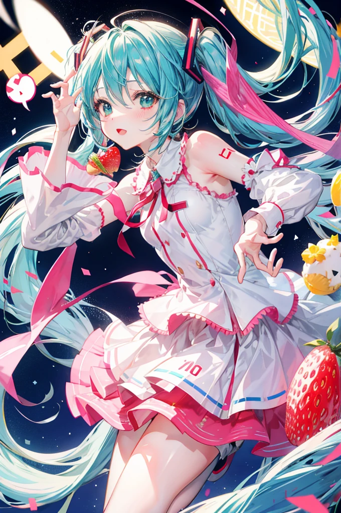 🙋🧁🐇🍓, nijiv5, hatsune miku,