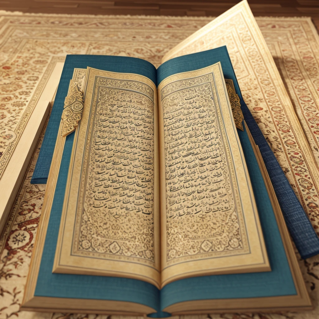 Quran in 3d look view