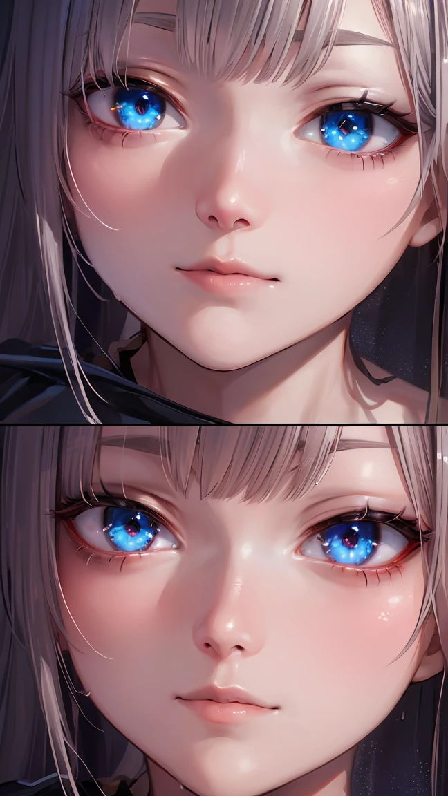 high resolution, extremely detailded CG, unity wallpaper 8k, super detailded skin, Perfect Anatomia, detailded, cinematic lighting, dynamic lighting, beautiful detailded eyes, (this'It's photorealistic:1.4), CRU photo, japanese girls, (1 girl:1.8), (42 Years Old:1.8), (black short hair:1.8), gorgeous eyes, (masks:1.2), (Breasts huge:1.3), (curved:1.2), (latex:1.2), this shows her whole body, standing, (shiny black bikini:1.5)、arms behind the back、(seashore)、(sweat:1.4)、