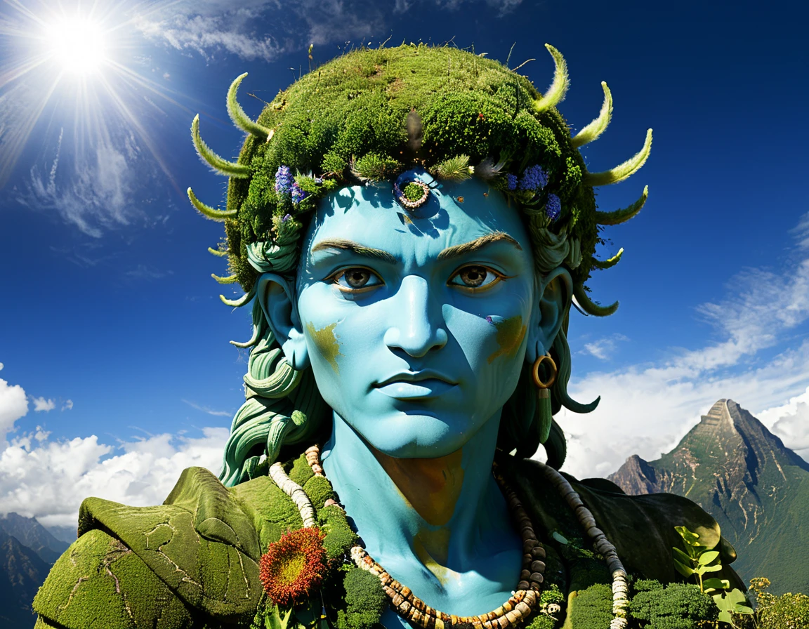 Geb - Earth god.