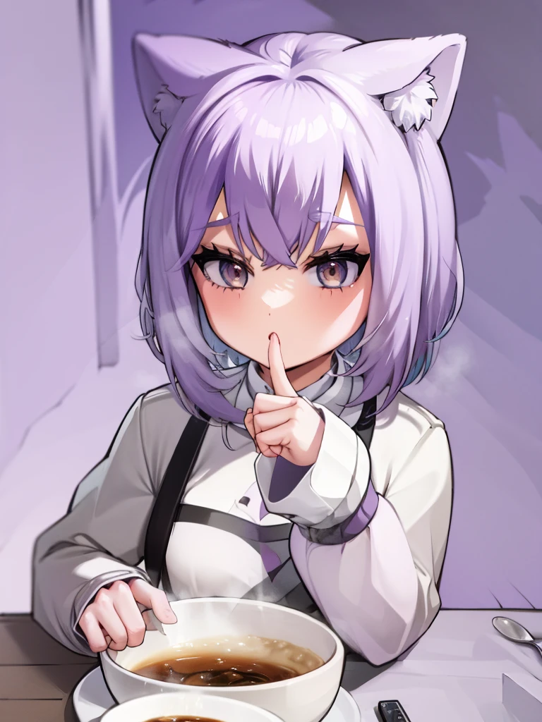 Cat and small porridge