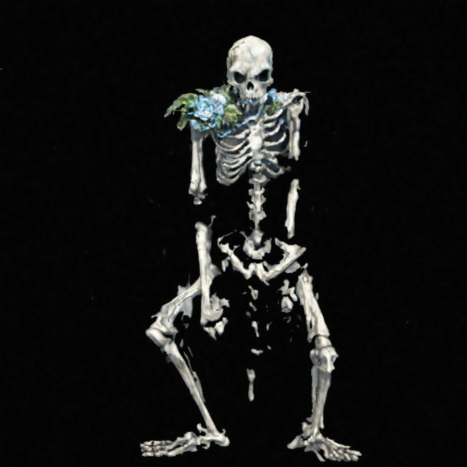 Decayed Skeleton、High quality details